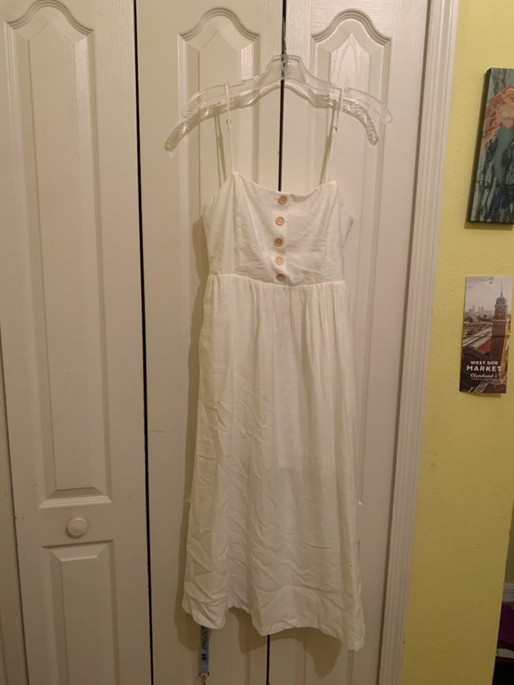 Pink Lily Smocked Maxi Dress - Size M